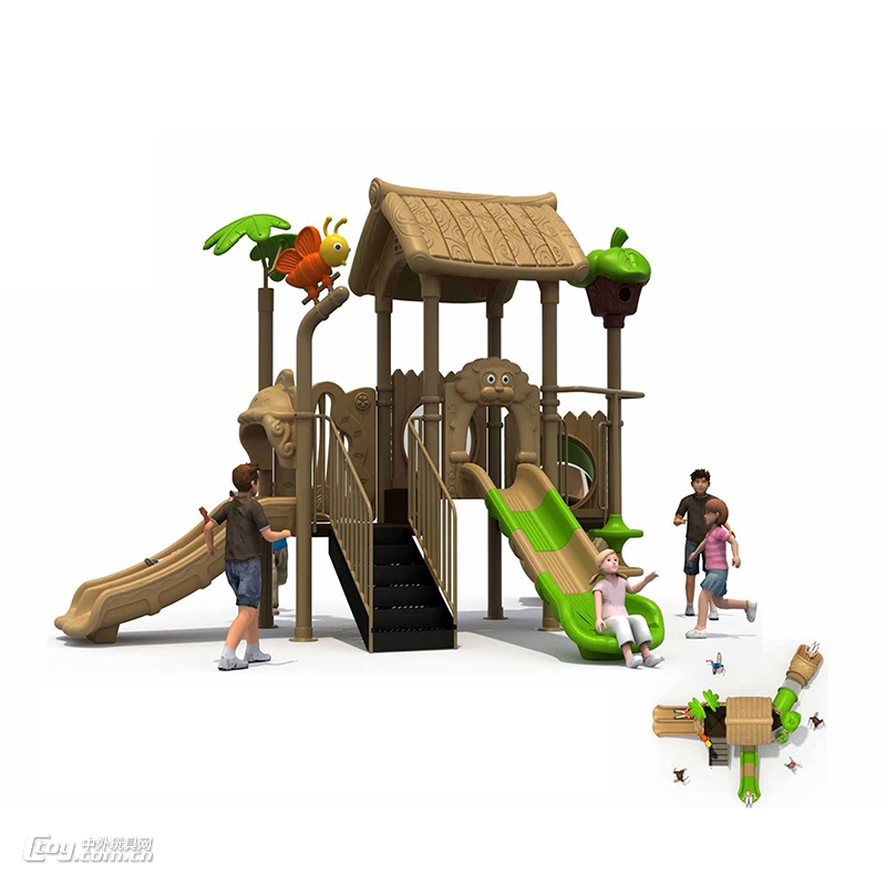 超市游乐幼儿园玩具商场工程组合滑梯 南宁大型游乐设备