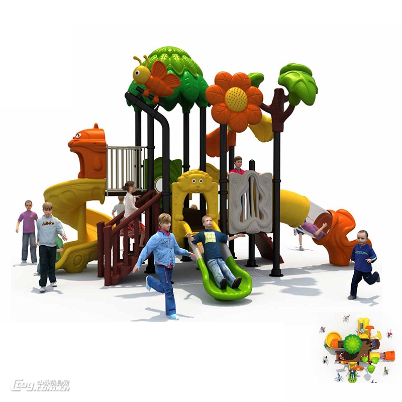 大型玩具滑梯 广西户外景区儿童组合滑滑梯