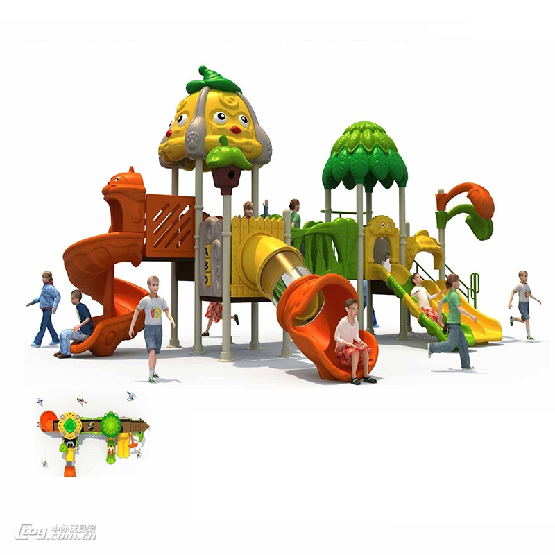 厂家直销儿童塑料组合滑滑梯 幼儿园大型玩具滑梯