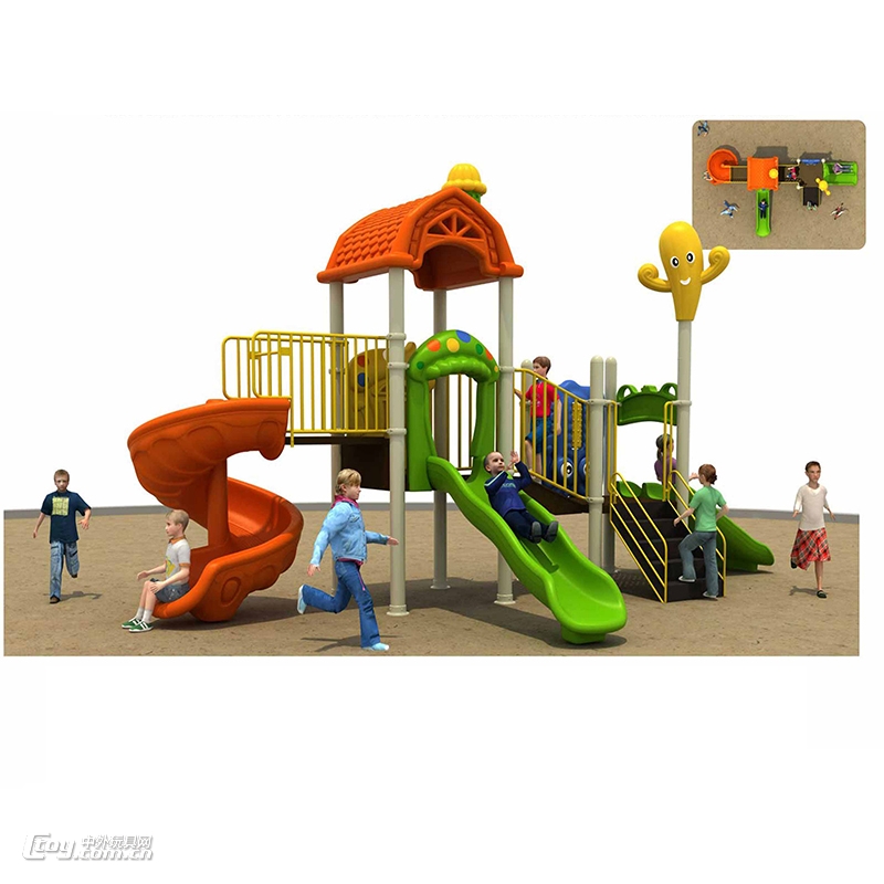 儿童乐园列游乐组合滑梯 室外幼儿大型玩具滑滑梯