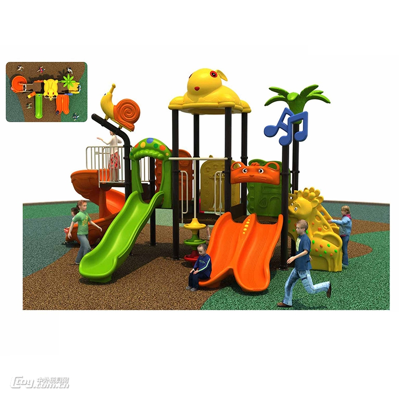 批发儿童大型小博士组合滑梯 幼儿园室外玩具小区滑梯