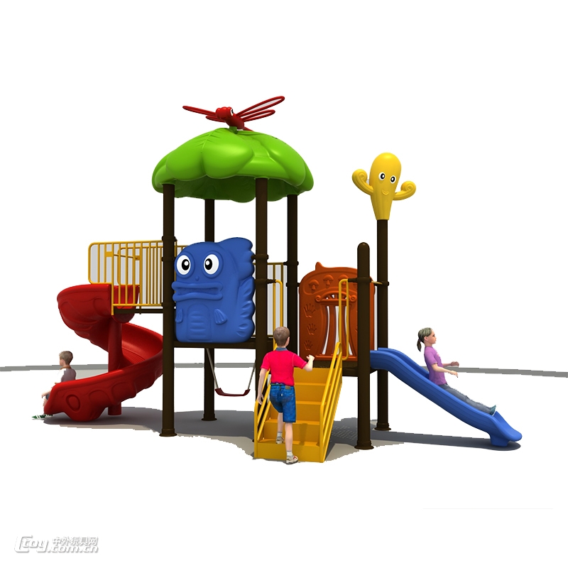 儿童乐园大型游乐玩具滑梯 室内游乐园设施厂家滑梯
