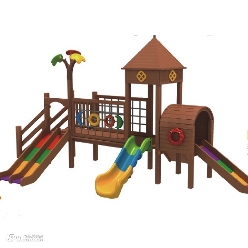 供应广西儿童组合滑梯 室内幼儿园玩具滑滑梯秋千组合
