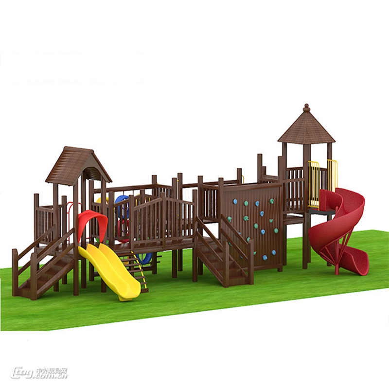 直销广西儿童组合秋千滑梯 幼儿园户外大型玩具滑梯