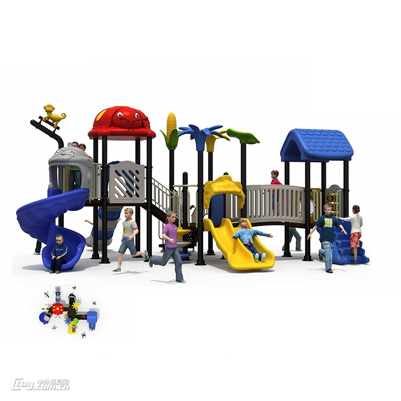 供应广西景区幼儿室外组合滑梯 大型玩具经典系列滑梯