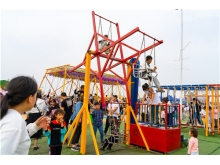 郑州滑世界亲子体能乐园无动力攀爬网拓展器材