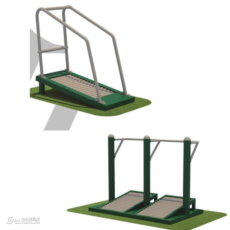 生产公园运动配套设备小区社区多功能健身组合器材跷跷板