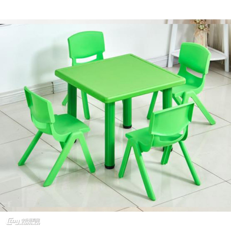 直销幼儿家具塑料桌椅幼儿园配套家具