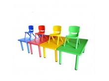 新款幼儿园桌椅直销儿童学习塑料椅子 加厚课桌椅