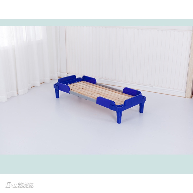 厂家直销南宁幼儿家具 幼儿园塑料午睡床配套家具