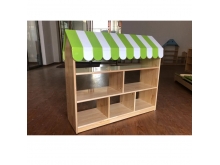 新款学校多格木质区角组合柜书包柜儿童家具配套设备