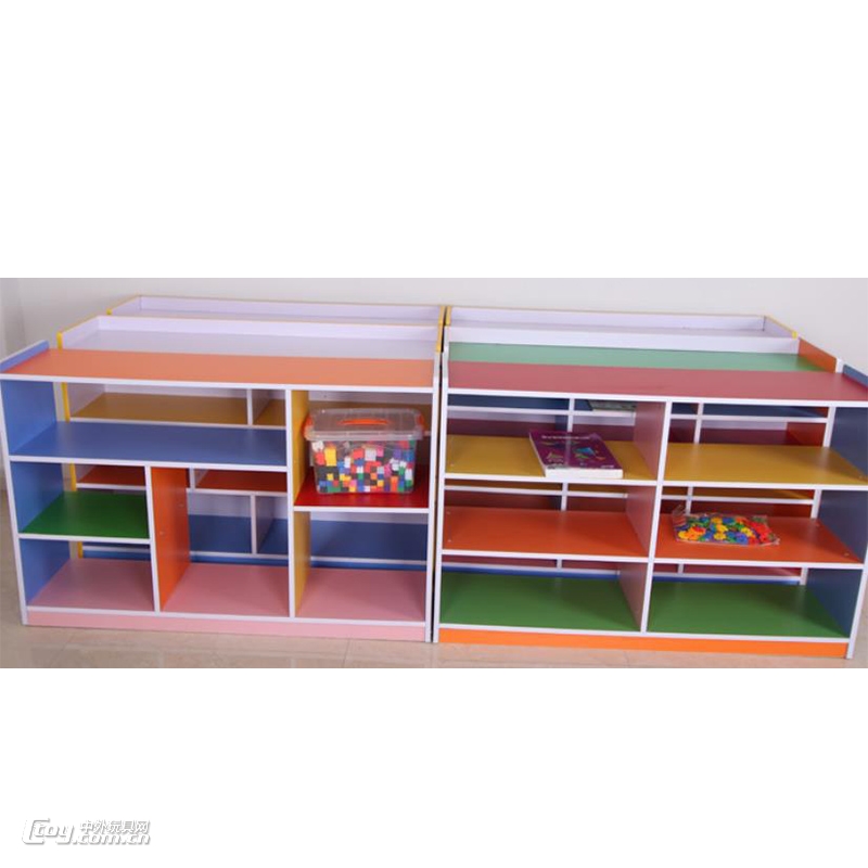 生产儿童家具 学校幼儿室内玩具储存柜防火板柜子