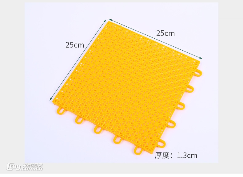 供应户外操场防滑防晒幼儿园悬浮地板 运动地垫厂家