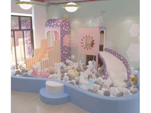 室内小型淘气堡儿童乐园软体组合滑梯家用幼儿园