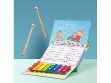 新款小琴书笛驰音乐琴书玩具儿童益智早教乐器