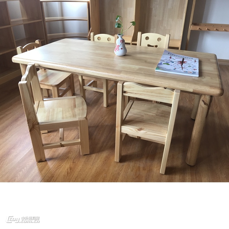 幼儿木制桌椅幼儿教具家具
