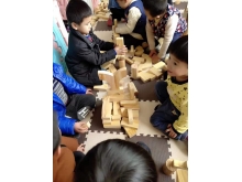 儿童积木/安吉积木玩具/幼儿园户外大型碳化积木厂家