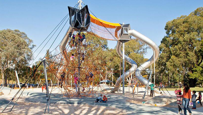 儿童乐园攀爬设施 大型户外儿童游乐场设备幼儿园拓展攀爬网定制
