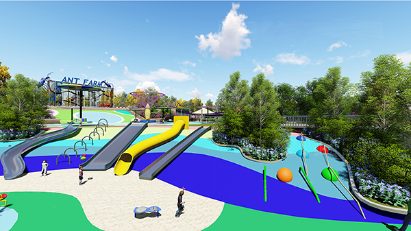 公园文旅定制非标游乐设备 柳州市儿童公园游乐园场地铺设工程