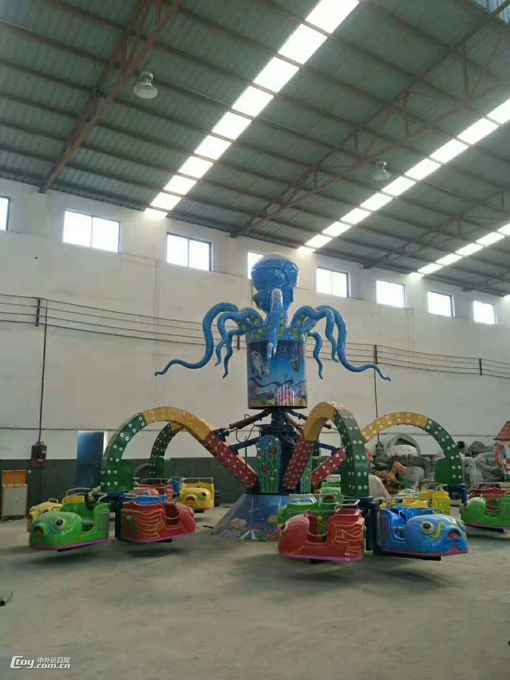 儿童游乐设备娱乐设施旋转大章鱼