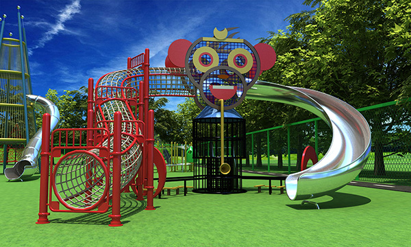 大型户外非标塑料滑梯小区儿童游乐场设备公园广场设施攀爬定制