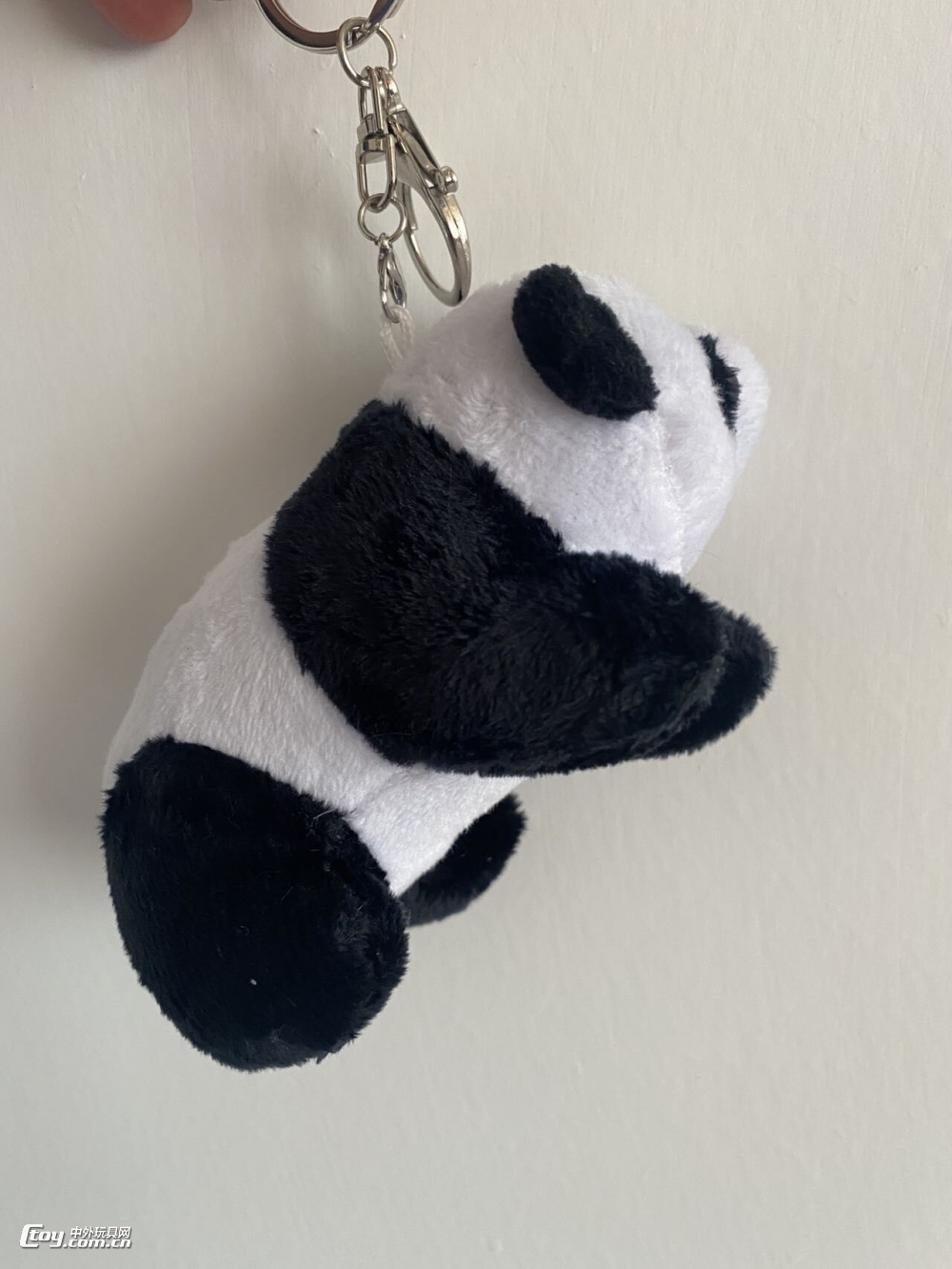 2022吉祥物熊猫钥匙扣冰熊猫造型硅胶钥匙扣挂件