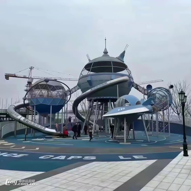 安徽户外游乐场设备定制 儿童广场主题游乐园非标无动力游乐设施