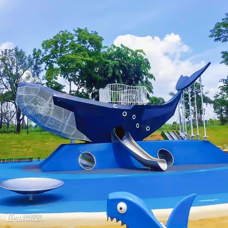 户外大型网红无动力游乐设备景区观光园木制组合滑梯体能拓展玩具