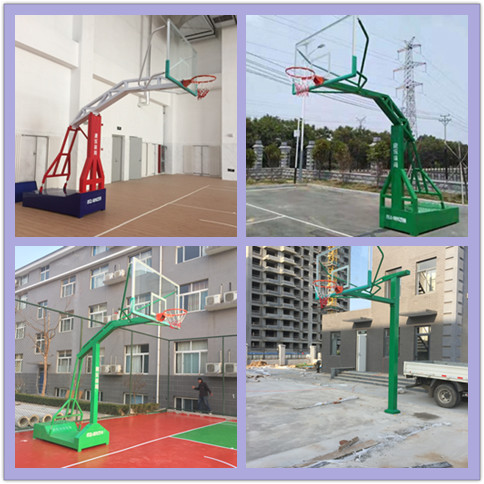 山东篮球架，比赛篮球架，移动篮球架，平箱篮球架