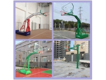 山东篮球架，比赛篮球架，移动篮球架，平箱篮球架
