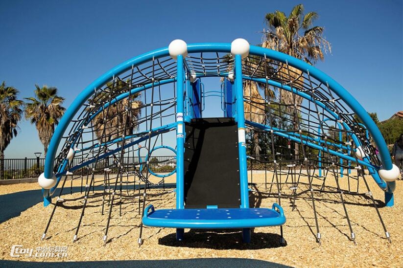 室外幼儿园攀爬网儿童游乐组合设施景区无动力钻网游乐场设备