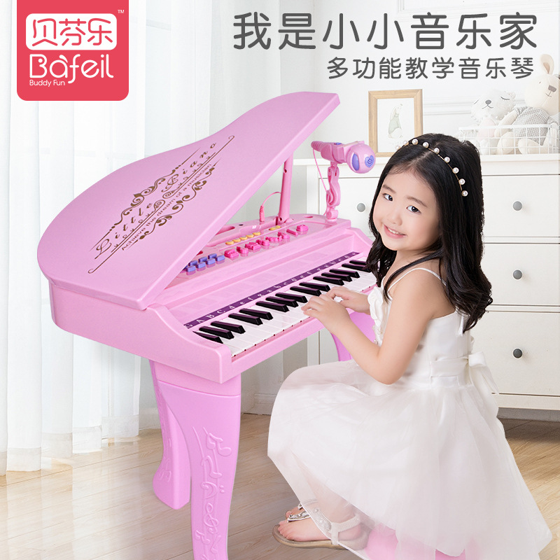 电子琴儿童初学小钢琴37个黑白琴键