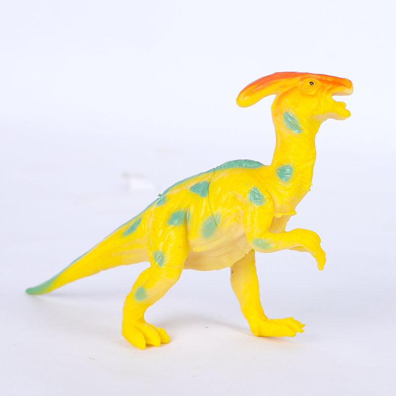 儿童仿真桶装软胶恐龙动物模型套装