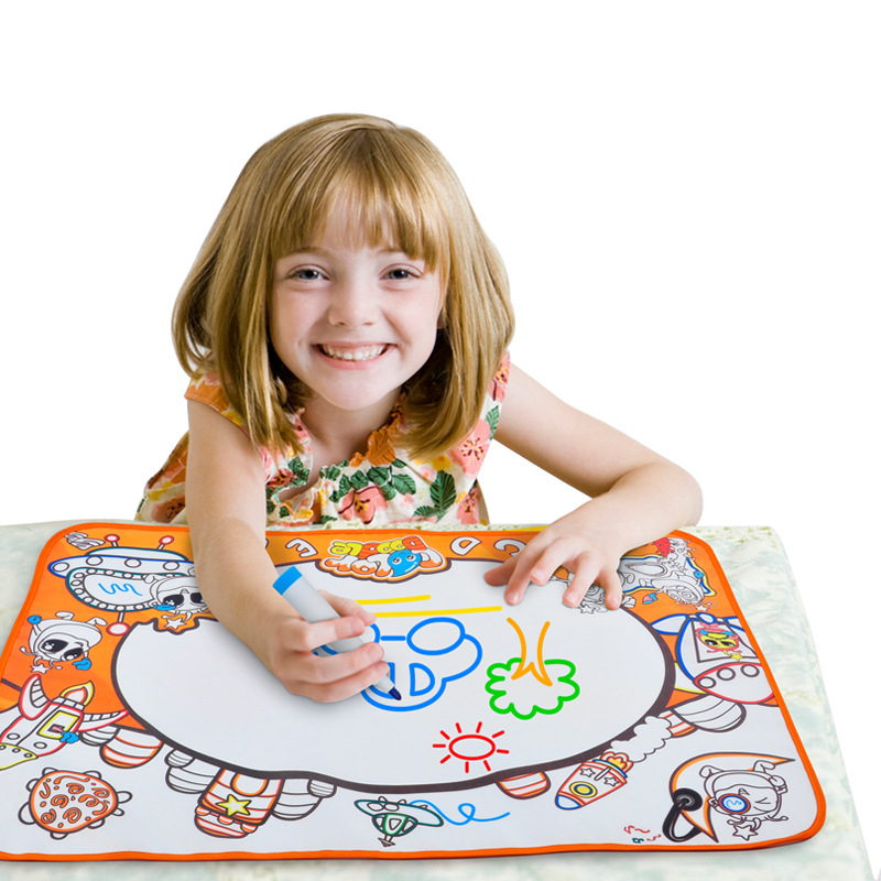儿童水彩画布 diy涂鸦手绘玩具