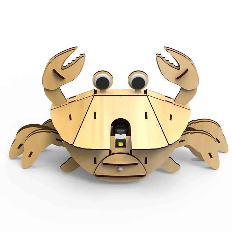 儿童steam科学实验器材套装-电动螃蟹