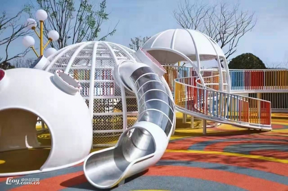 户外非标滑梯创意景观，景区小区幼儿园多功能设备