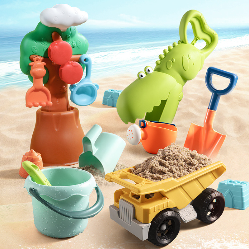 夏季户外沙滩儿童软胶玩具套装