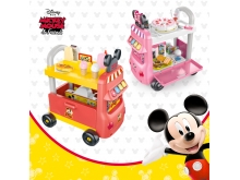 迪士尼手推车儿童过家家快餐巴士玩具