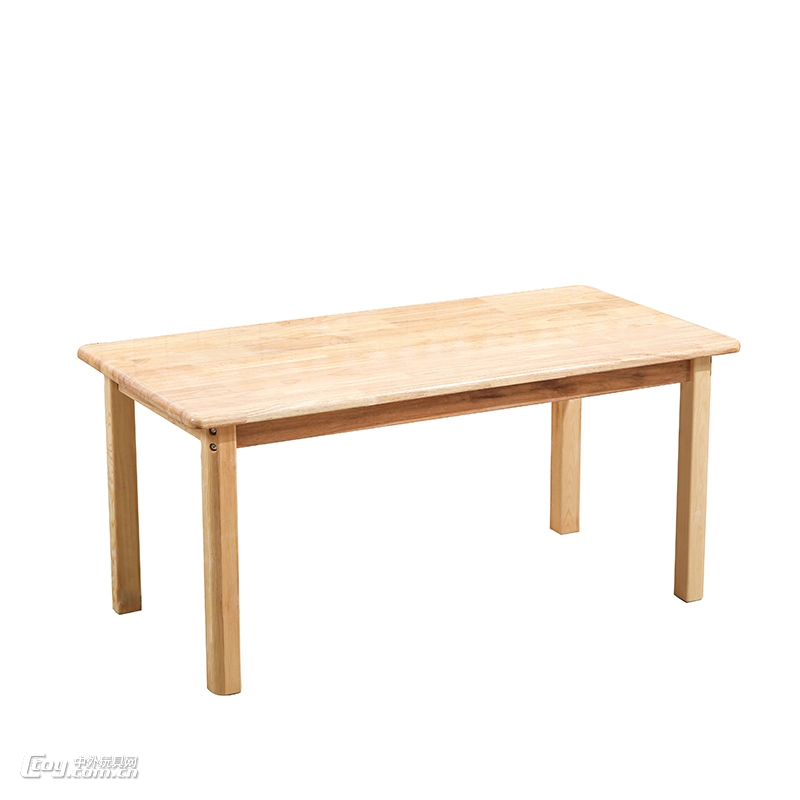 橡胶木实木课桌  橡胶木桌子学生课桌