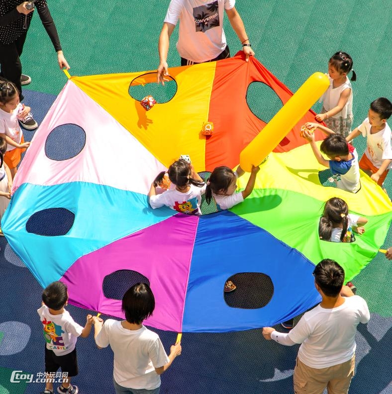 幼儿园儿童打地鼠  彩虹伞打地鼠感统教具