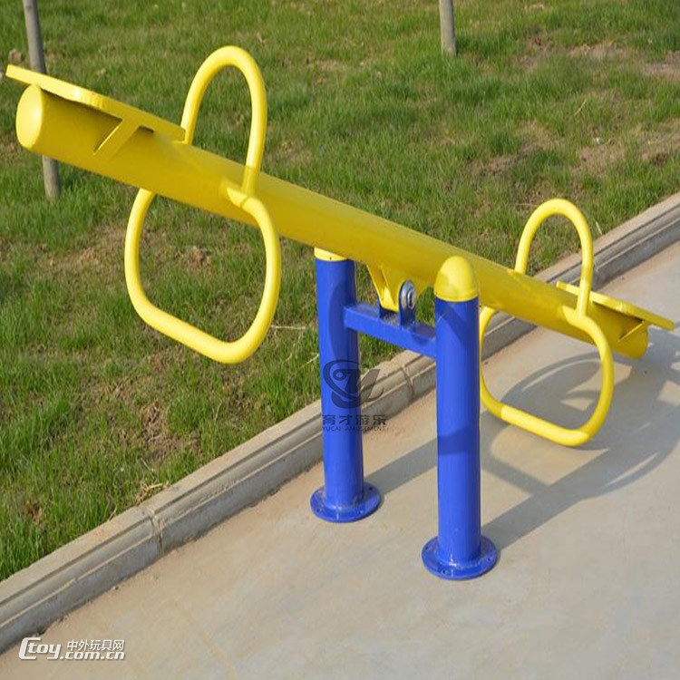 幼儿园小区儿童户外摇马室外公园游乐设施双人跷跷板小型翘翘板