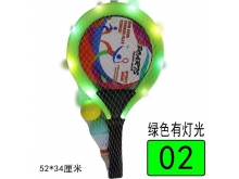 新款體育兒童運動網球拍(燈光)紅黃綠3色混裝