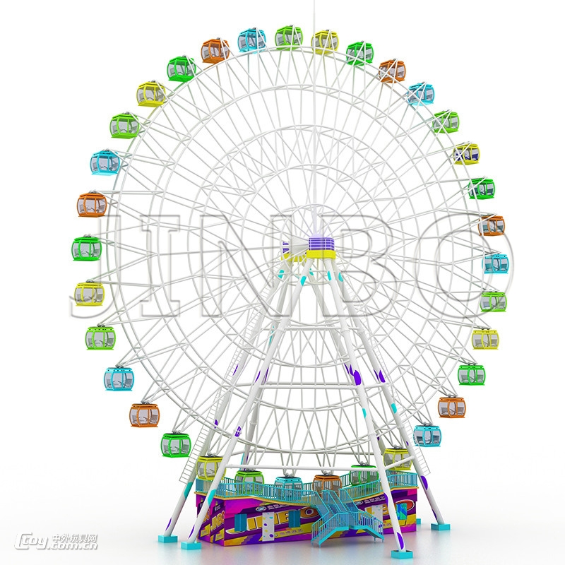 新型的旅游景点娱乐项目摩天轮 88米摩天轮大型游乐园设备