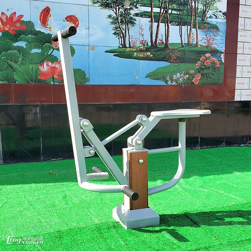 新国标镀锌管塑木健身器材户外公园室外小区体育社区广场农村路径