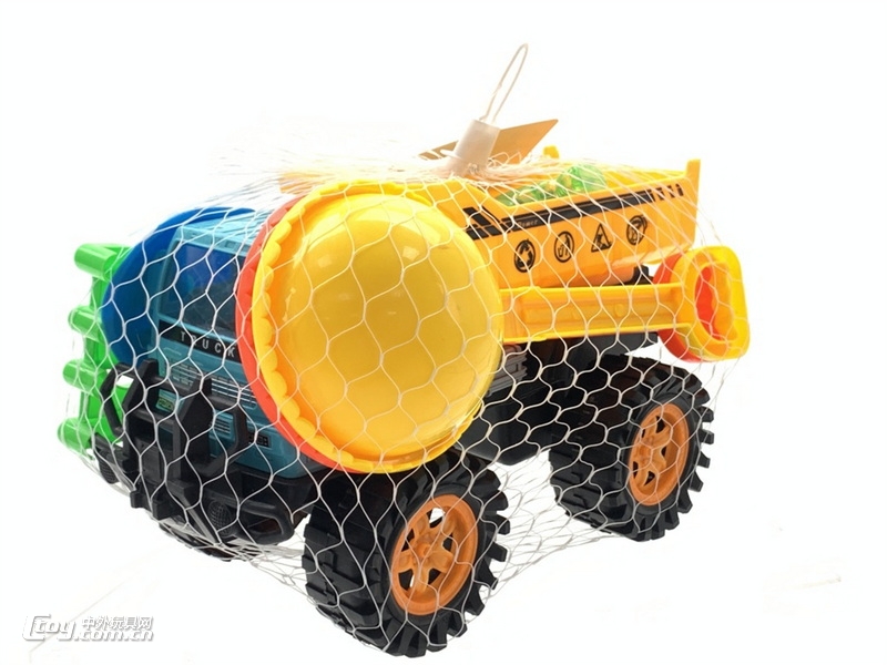 新款戏水沙滩玩具工程车