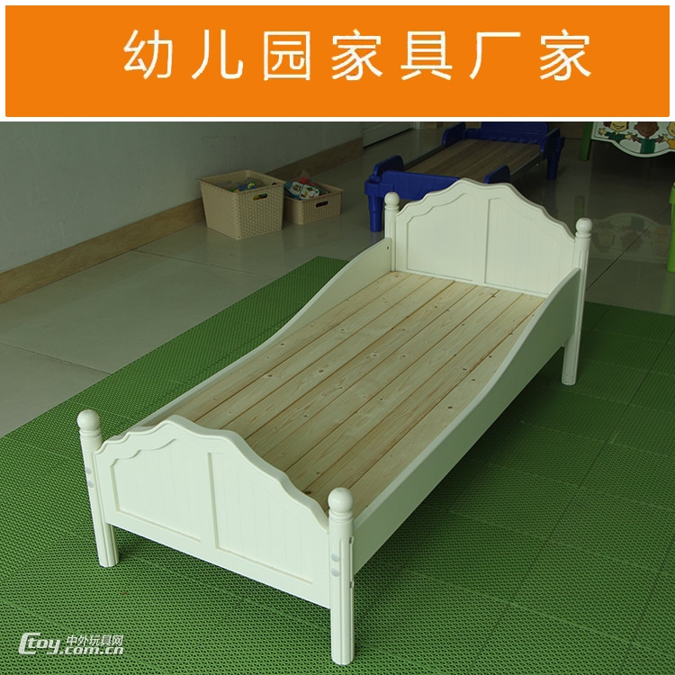幼儿园午睡床学生午休加厚塑料木板床儿童叠叠睡床