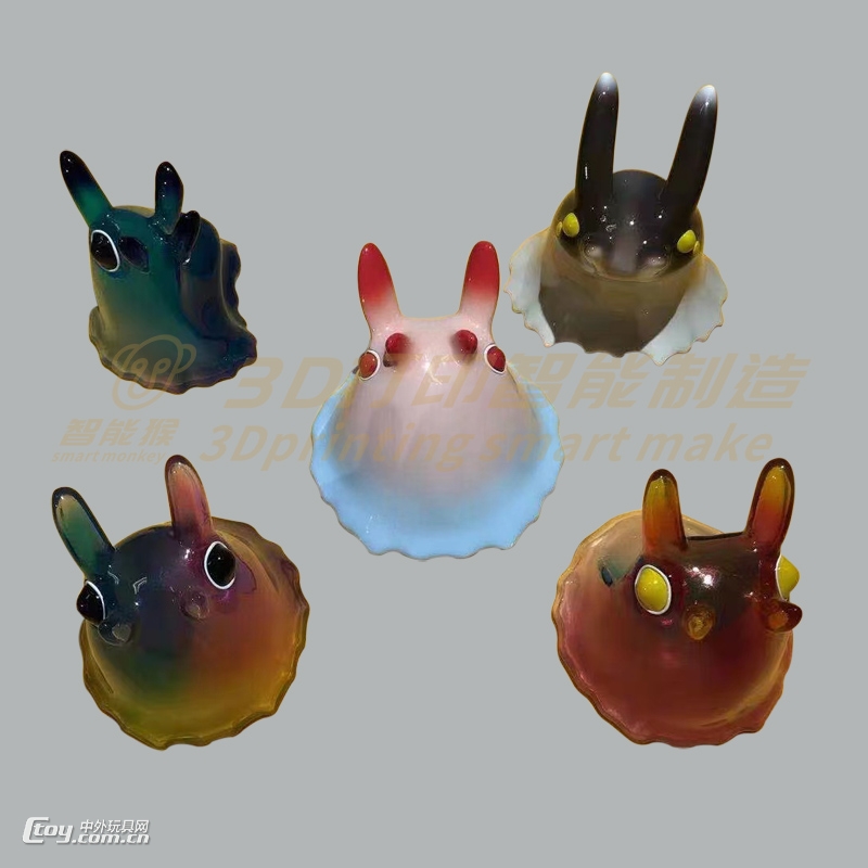 3D打印艺术品兔子摆件