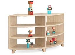 幼儿园室内柜子储物柜早教中心儿童书架玩具收纳柜