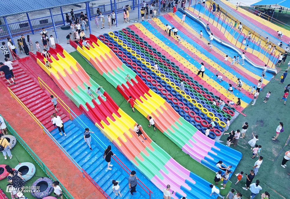 滑世界 网红滑梯 组合滑梯 大型儿童滑梯乐园
