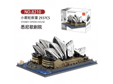 8210澳大利亚悉尼歌剧院积木模型